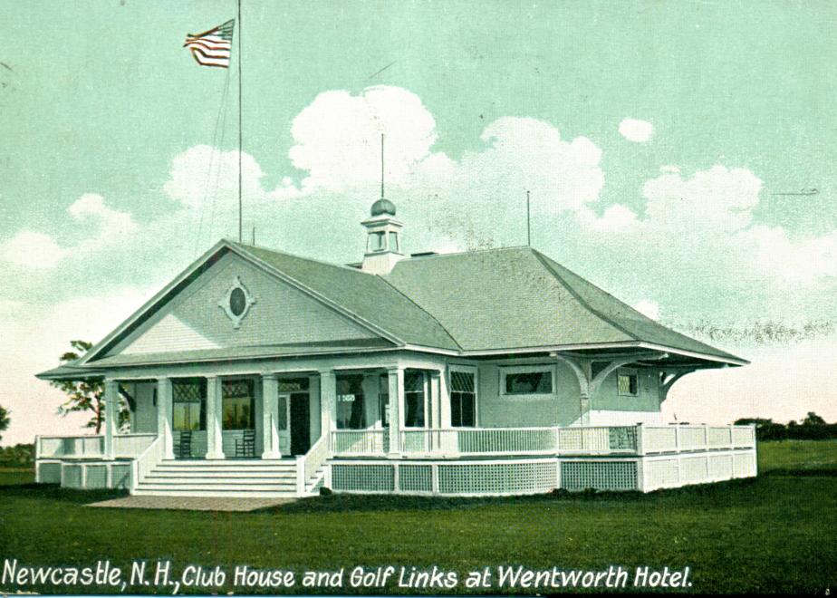 Wentworth Hotel Club House - New Castle NH 1910