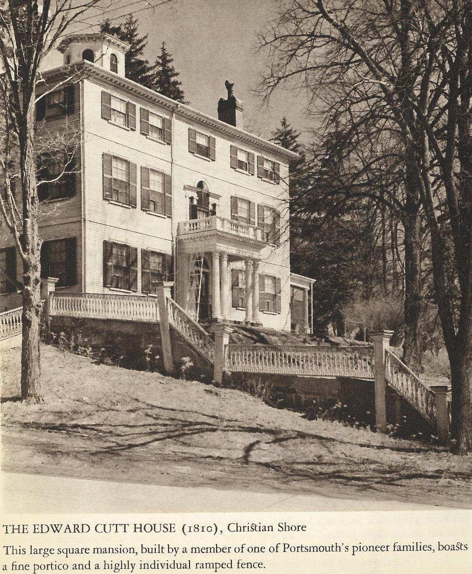 Edward Cutt House, Christian Shore, Portsmouth NH 1940