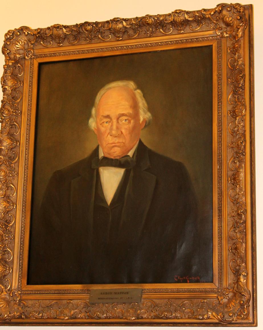 Congressman Aaron Matson NH State House Portrait