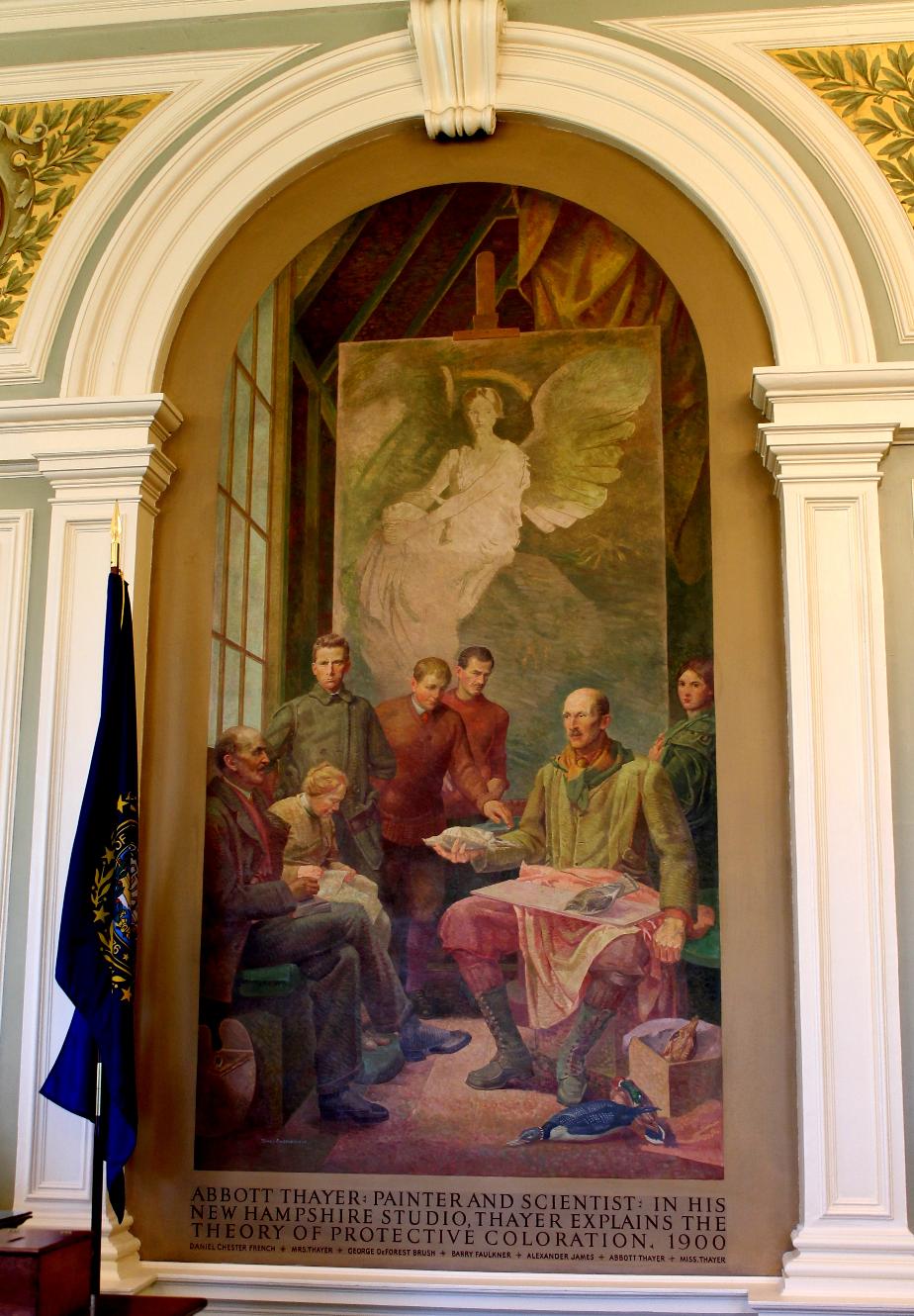 Abbott Thayer NH State House Painting
