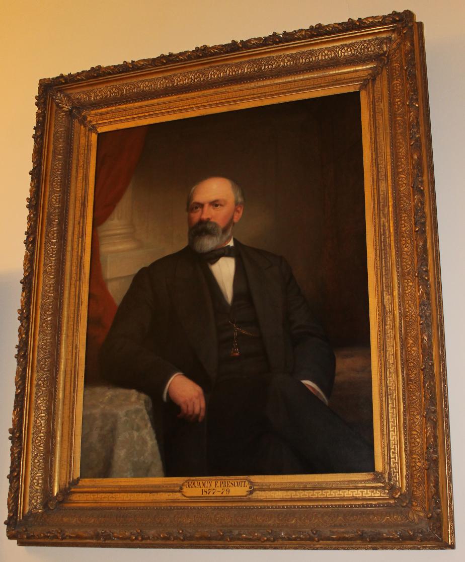 NH Governor Benjamin Prescott, State House Portrait