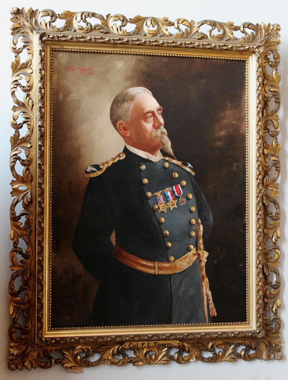 Colonel Francis Laban Towne Civil War Surgeon - NH State House Portrait