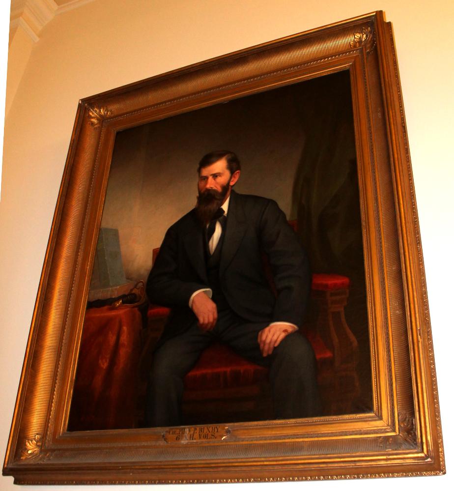 Colonel Phineas P Bixby NH State House Portrait