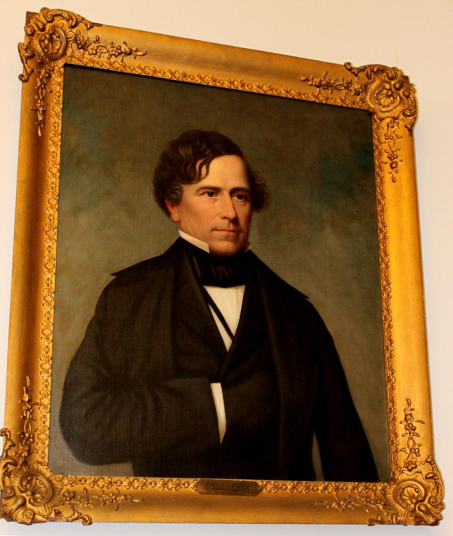 Franklin Pierc e - NH State Library Portrait