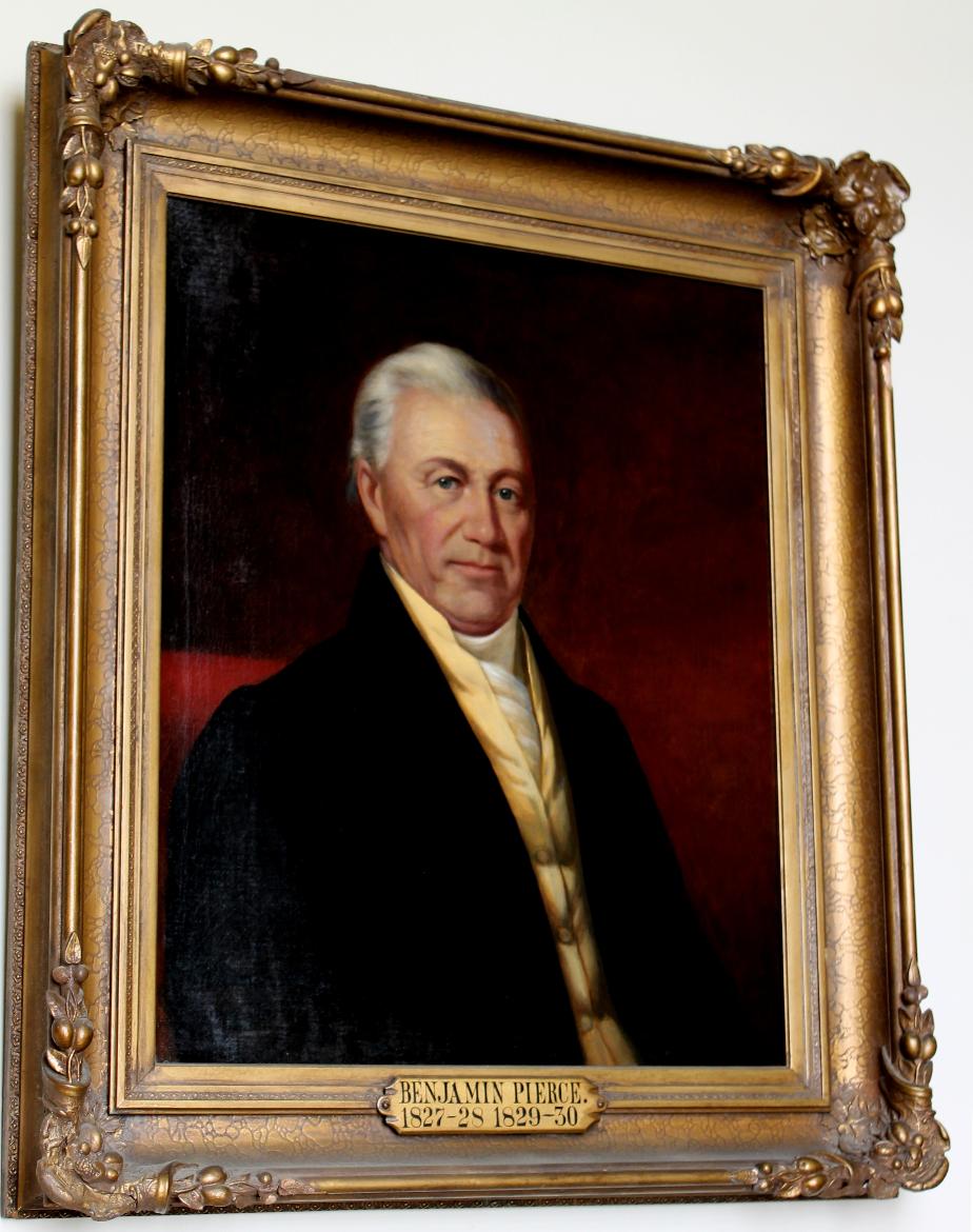 Benjamin Pierce NH Governor 1827-1830 State House Portrait