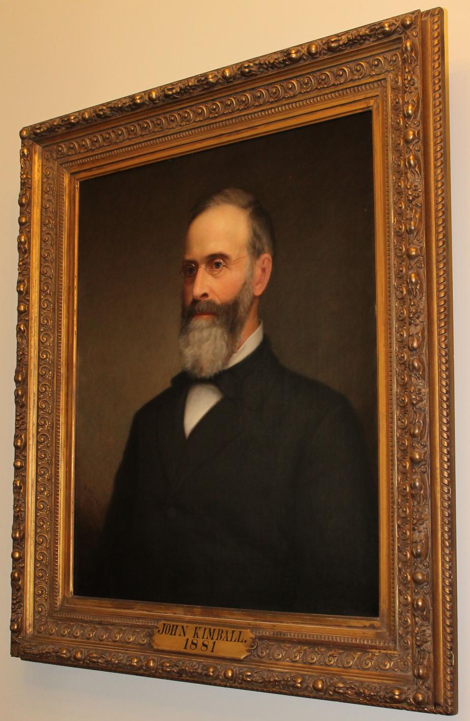 John Kimball NH State House Portrait