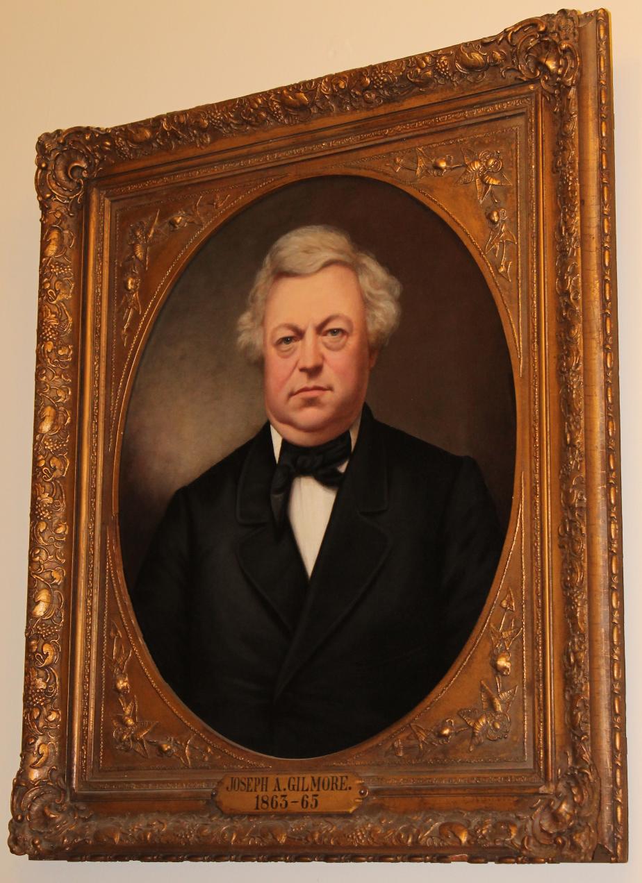 Joseph A Gilmore NH Governor State House Portrait