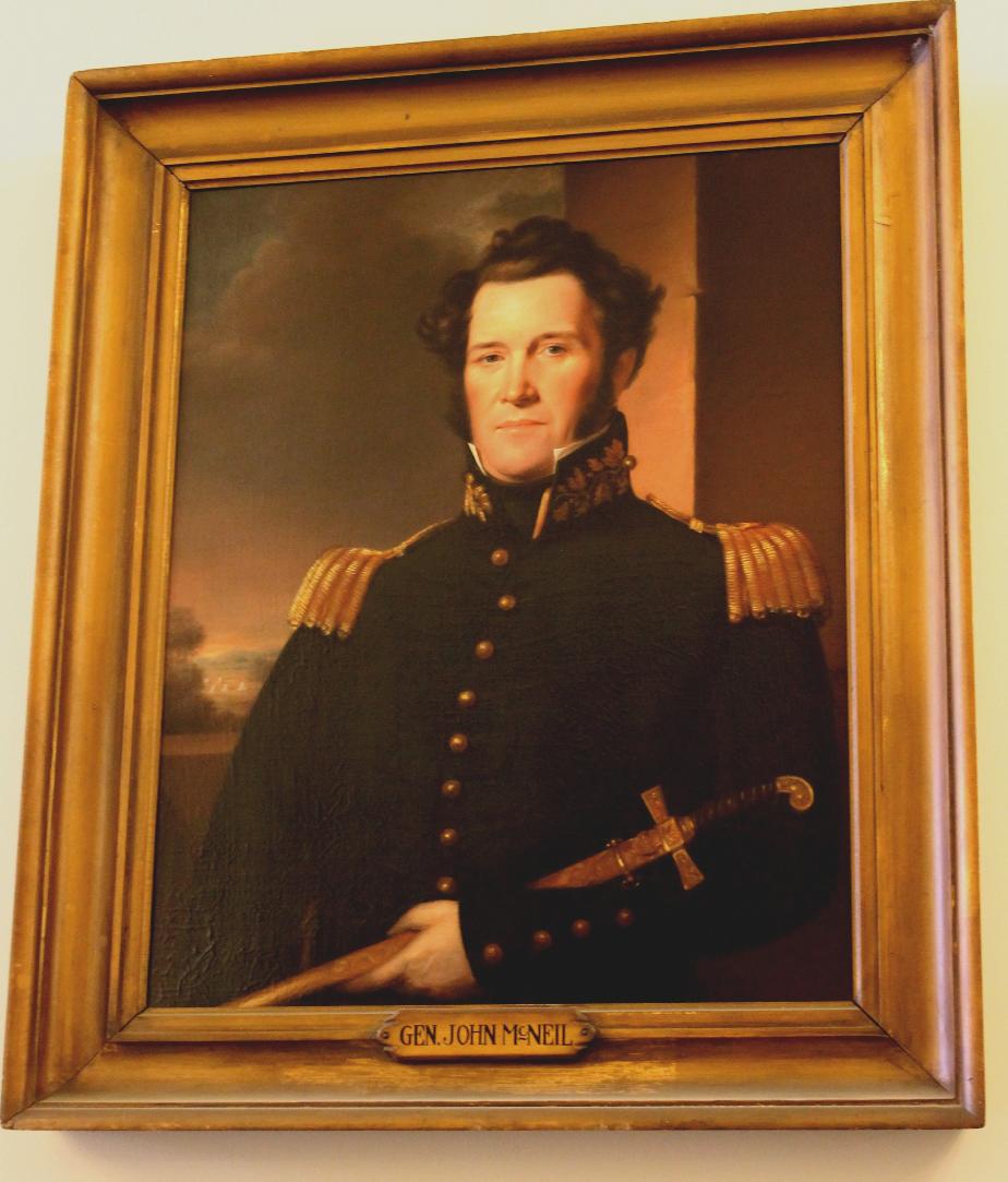General John McNeil NH State House Portrait