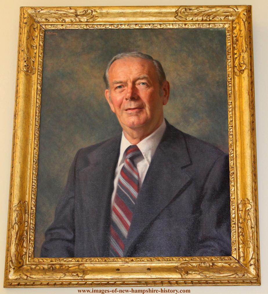 Thomas J McIntyre NH State House Portrait