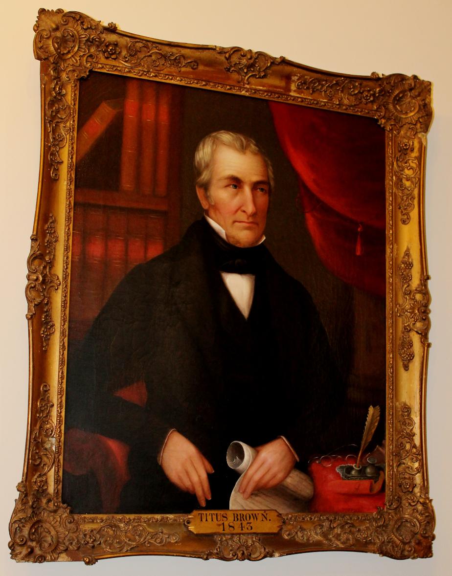 Titus Brown NH State House Portrait