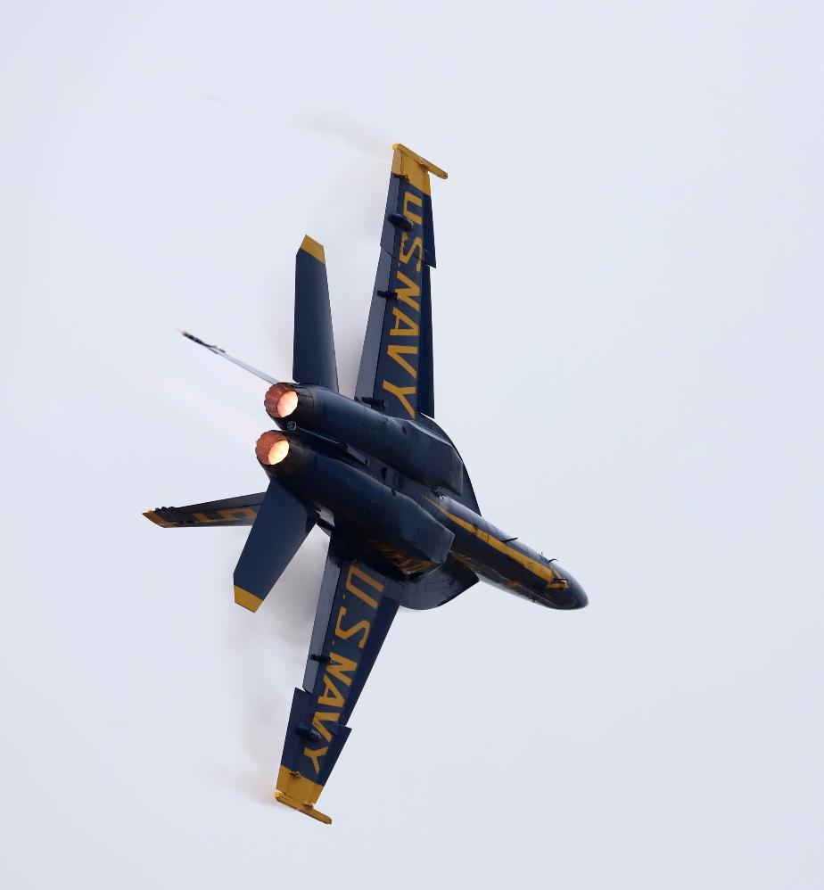Thunder Over New Hampshire 2025 Airshow - US Navy Blue Angels 