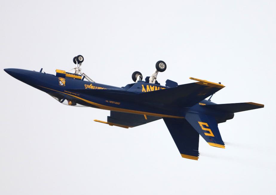Thunder Over New Hampshire 2025 Airshow - US Navy Blue Angels 