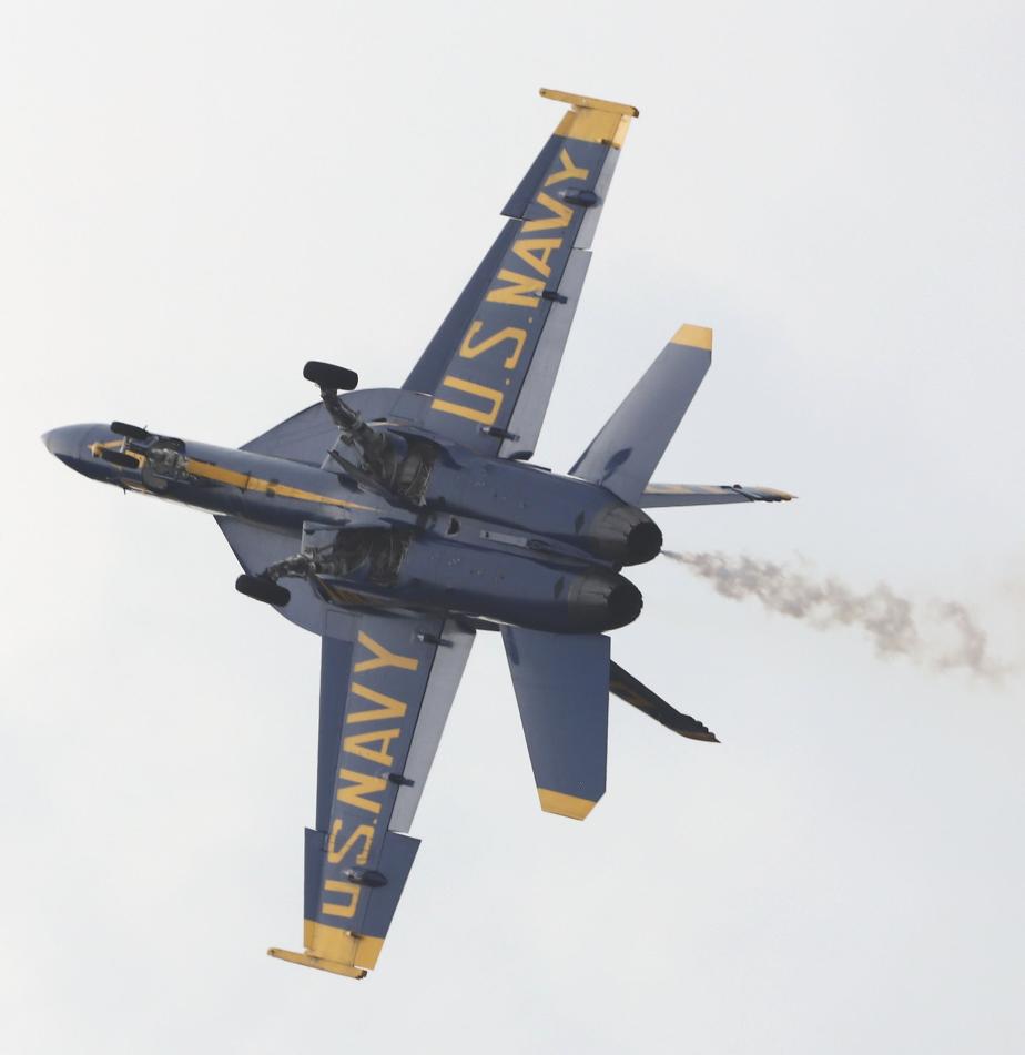Thunder Over New Hampshire 2025 Airshow - US Navy Blue Angels 