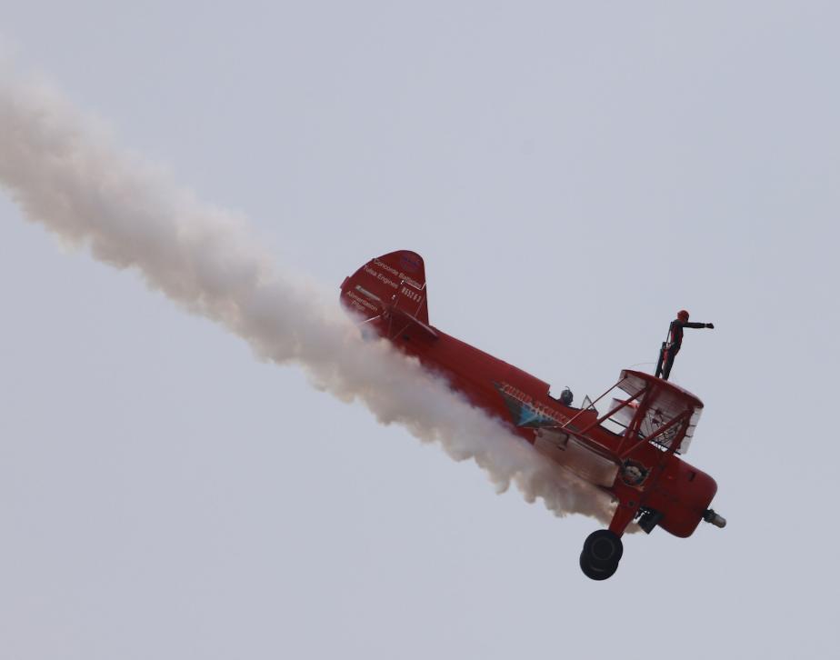 Carol Pilon 3rd Strike Wingwalker