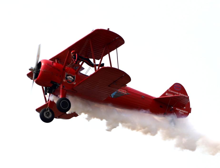 Thunder Over New Hampshire 2025 - Carol Pilon Third Strike Wing Walker