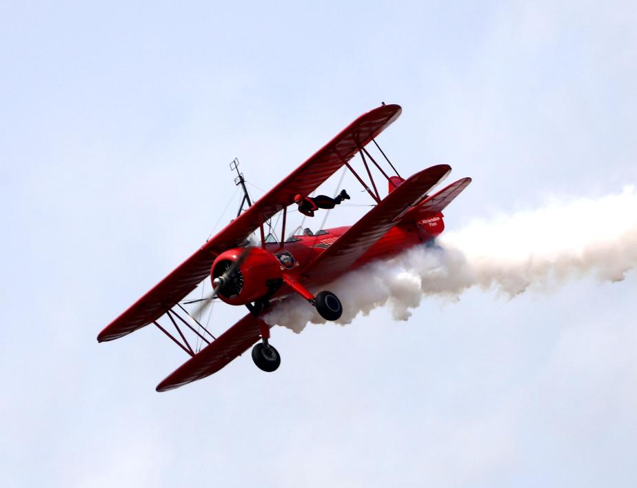 Thunder Over New Hampshire 2025 - Carol Pilon third Strike Wing Walker