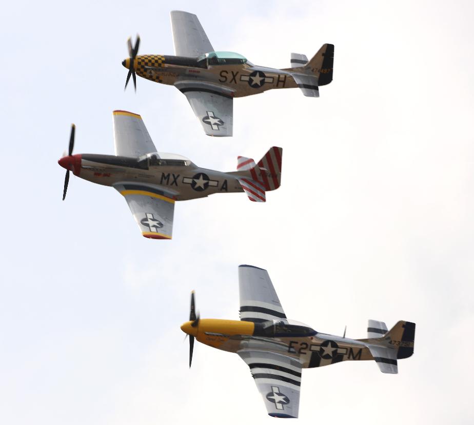 Thunder Over New Hampshire Airshow - JackAces P51 Mustang Demo