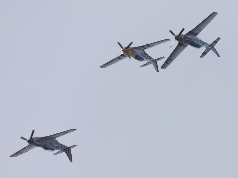 Thunder Over New Hampshire 2025 Airshow - P51 Mustangs