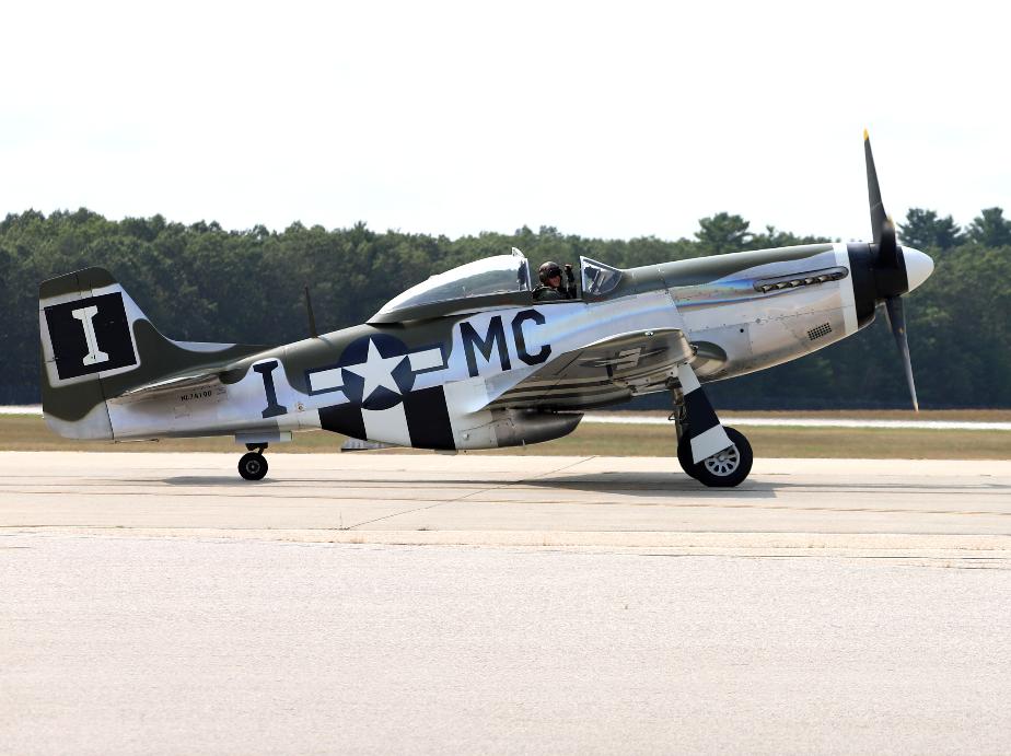 Thunder Over New Hampshire 2025 Airshow - P51 Mustang