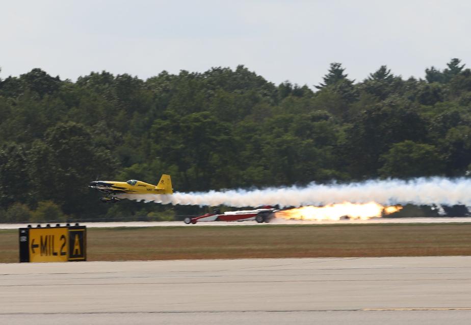 Thunder Over New Hampshire 2025 Airshow - Smoke N Thunder Jet Car