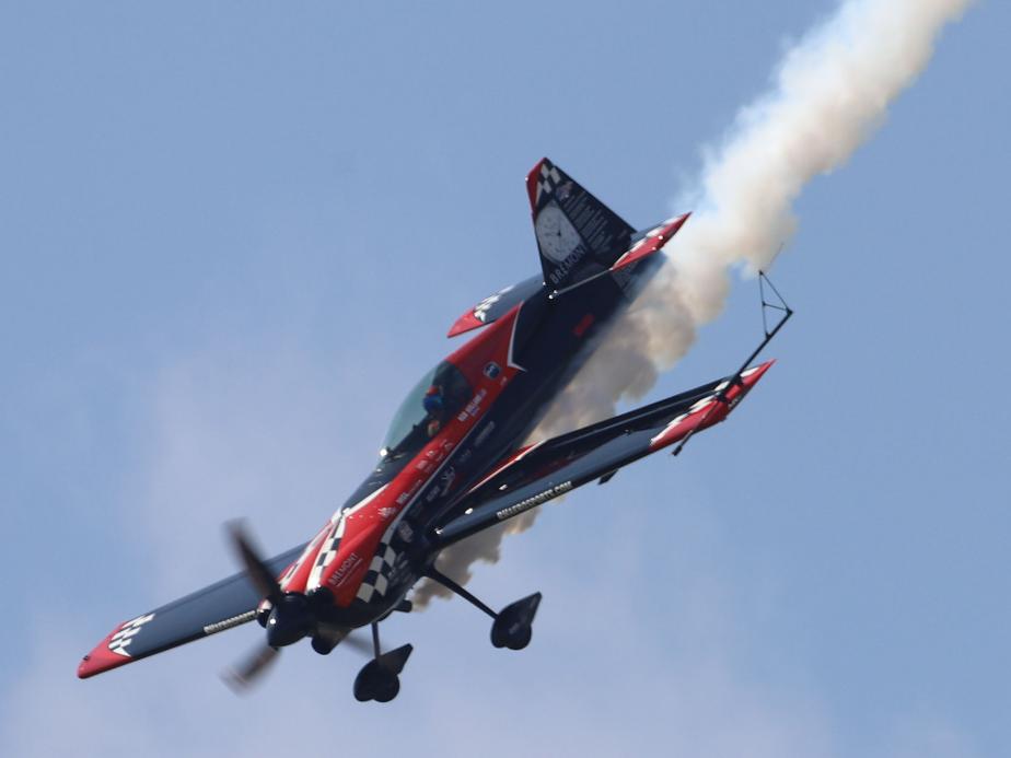 Thyunder Over New Hampshire Airshow 2023 - Rob Holland MXS-RH Stunt Plane