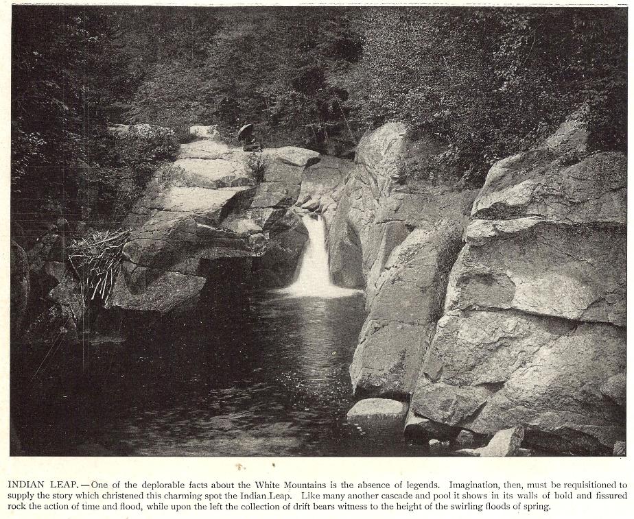 Indian Leap Falls, North Woodstock, New Hampshire