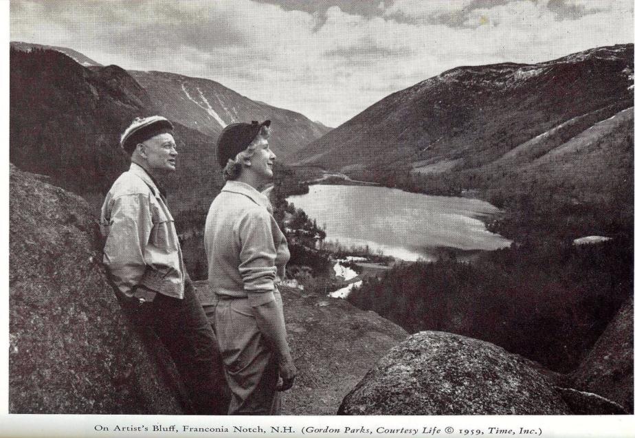 Sherman Adams, Franconia Notch