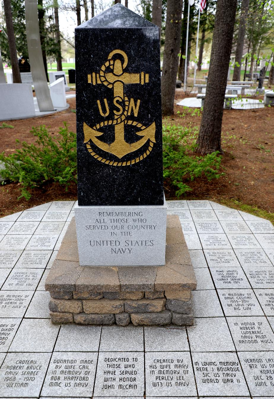 NH State Veterans Cemetery - Us Navy Memorial
