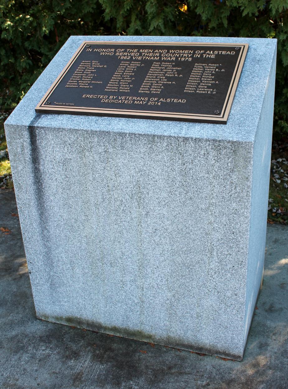 Alstead NH Vietnam Veterans Memorial