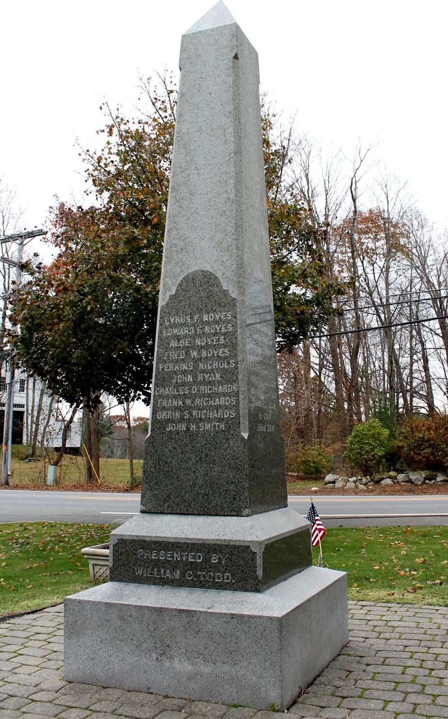 Atkinson New Hampshire Civil War Veterans Memorial