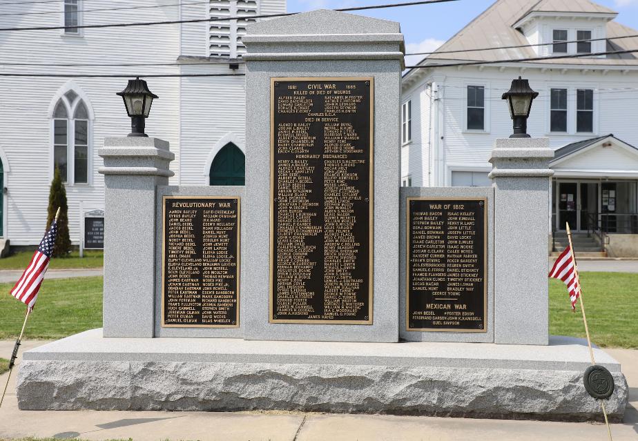 Bath New Hampshire Veterans Memorial