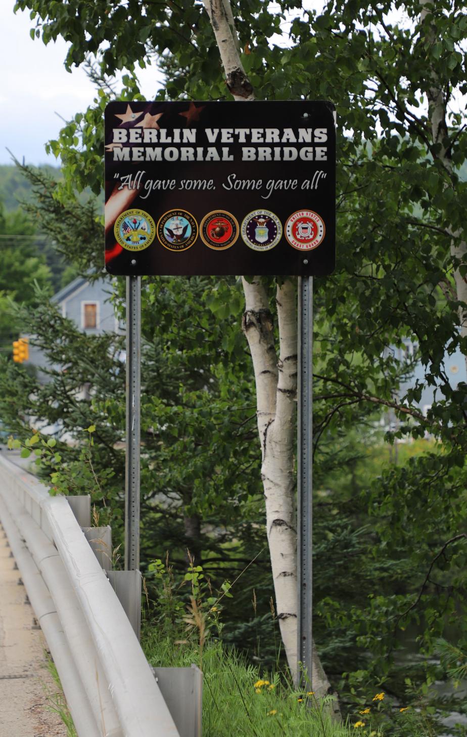 Berlin New Hampshire Veterans Memorial Bridge