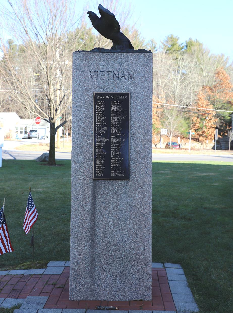 Brookline New Hampshire Korean War & Vietnam War Veterans Memorial