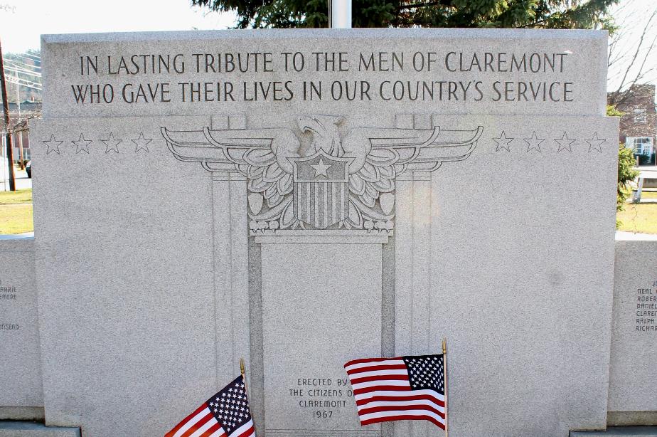 Claremont World War I & World War II Veterans Memorial