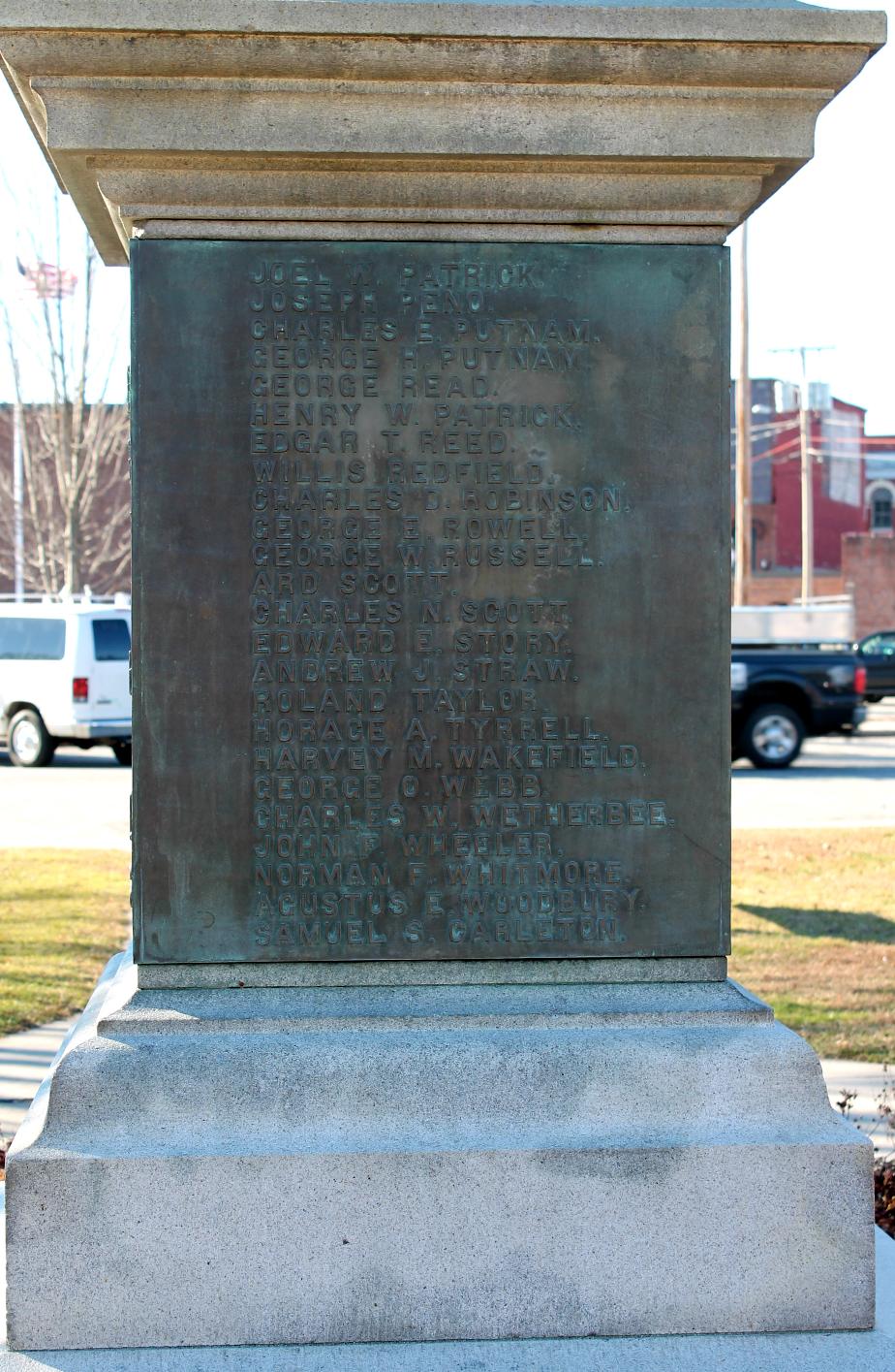 Claremont Civil War Veterans Memorial