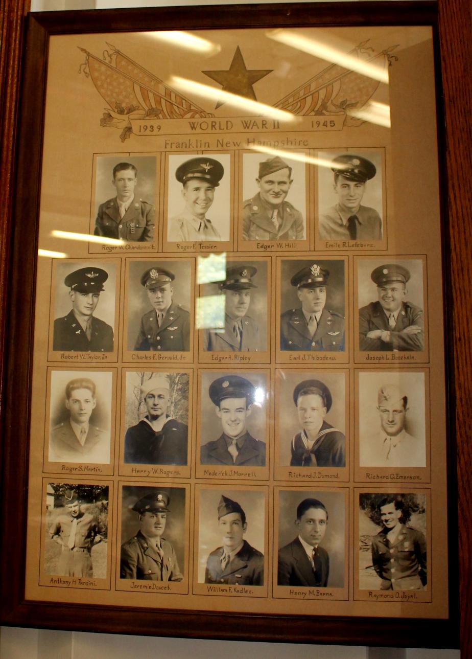 Franklin New Hampshire - Heroes of World War II
