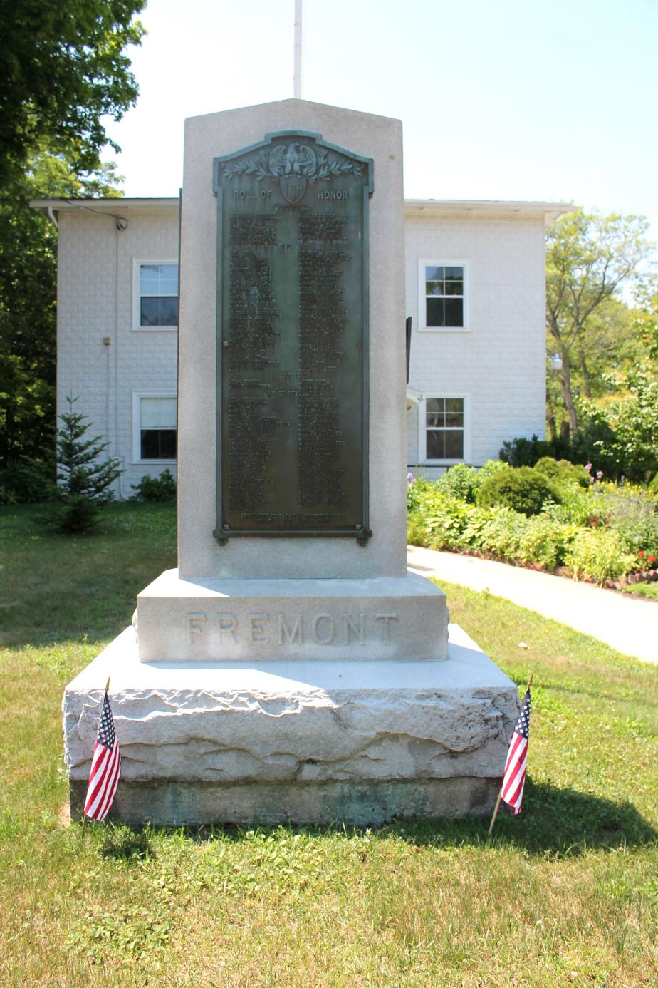 Fremont NH Revolutionary War - Civil War & World War I Veterans Memorial