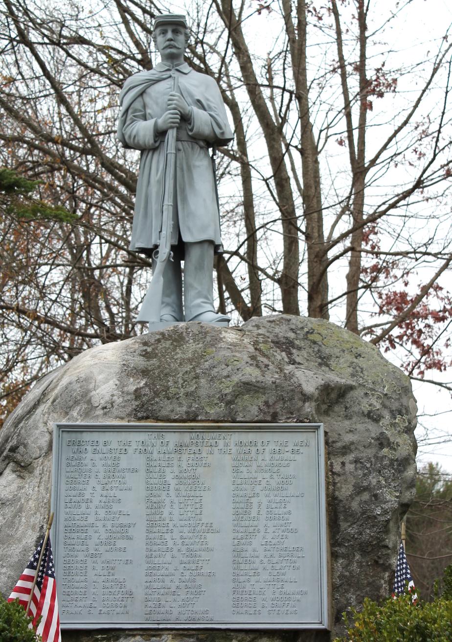 Hampstead New Hampshire Civil War Veterans Memorial