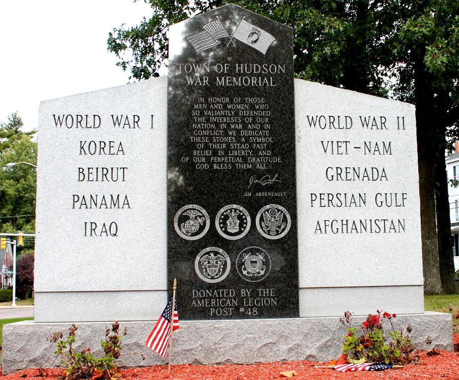 Hudson New Hampshire Veterans Memorial