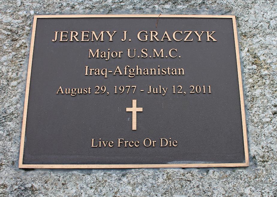 Atkinson New Hampshire Jeremy Graczyk Afghanistan Memorial