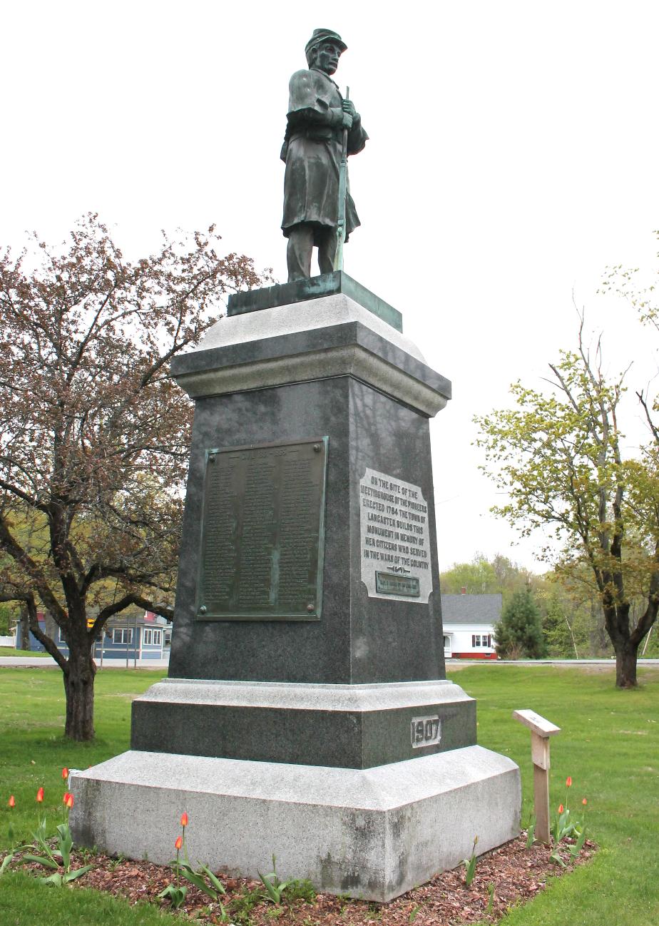 Lancaster New Hampshire Civil War Memorial