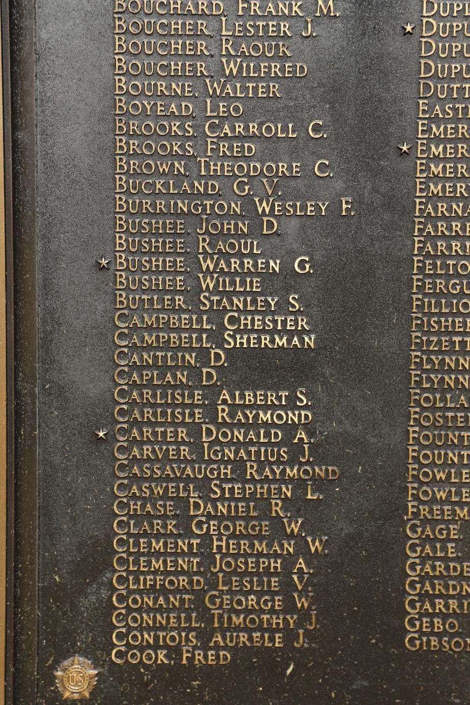 Lebanon New Hampshire WWI Veterans Memorial