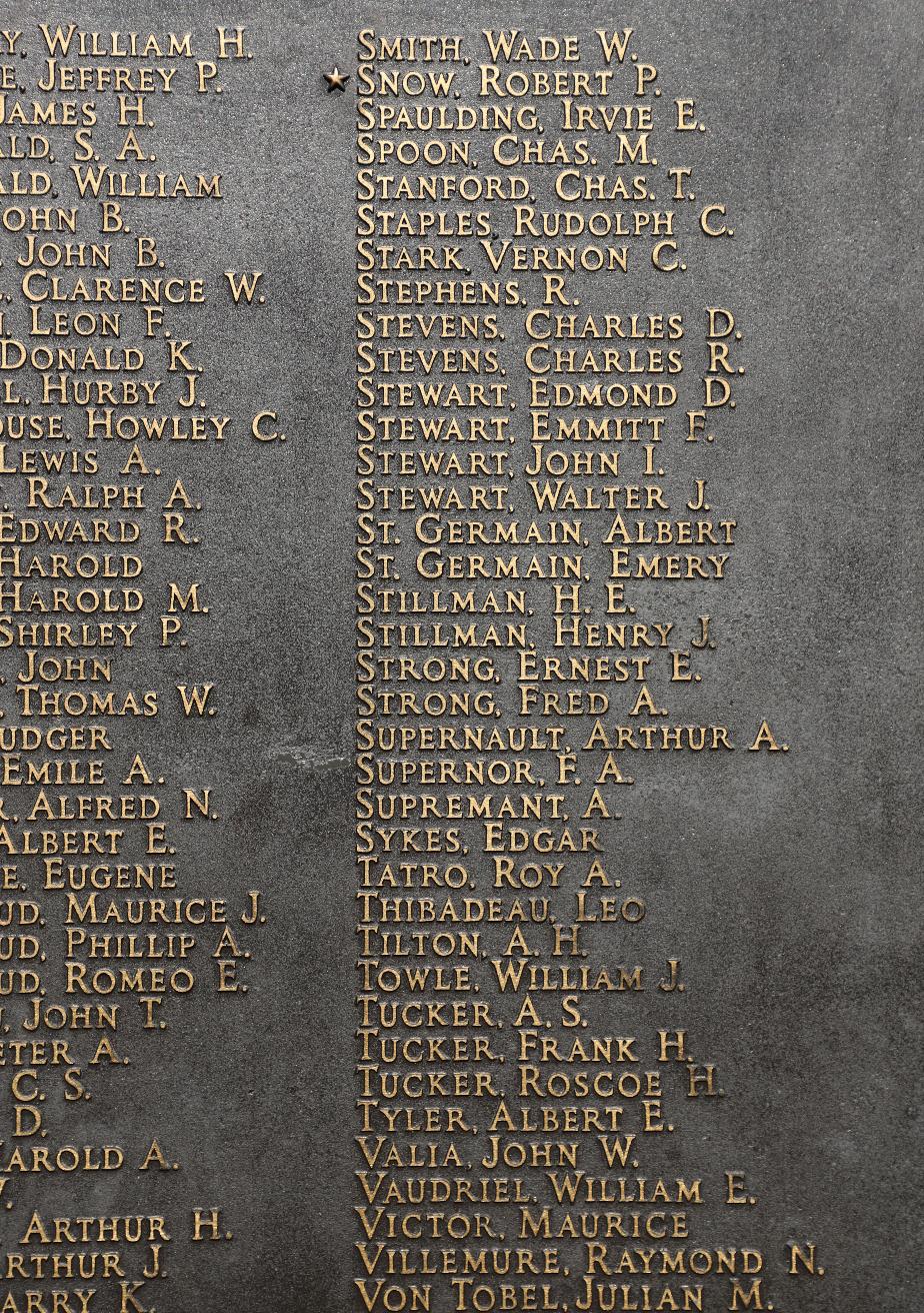 Lebanon New Hampshire WWI Veterans Memorial