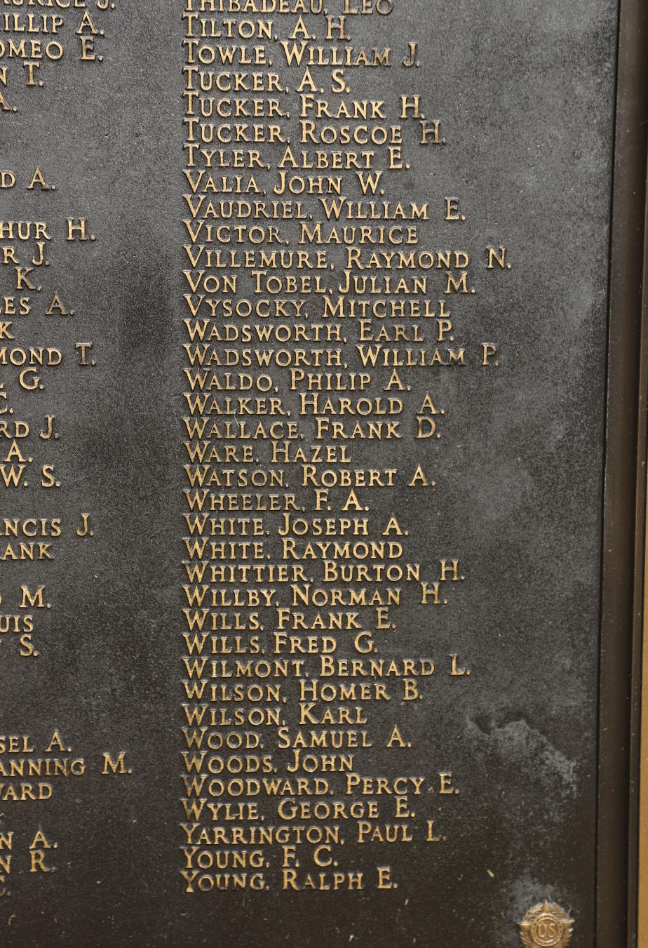 Lebanon New Hampshire WWI Veterans Memorial