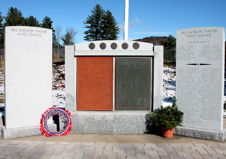 Madison New Hampshire Veterans Memorial