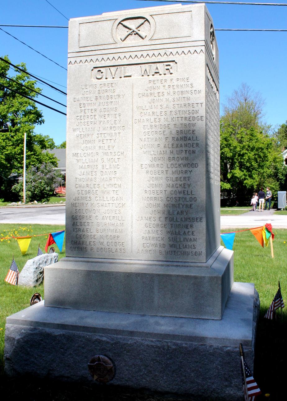 Mont Vernon NH Civil War Honor Roll