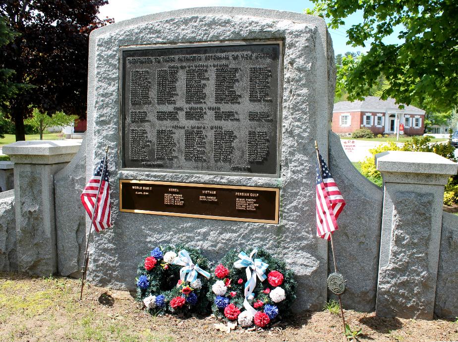 New Boston NH - Veterans Memorial