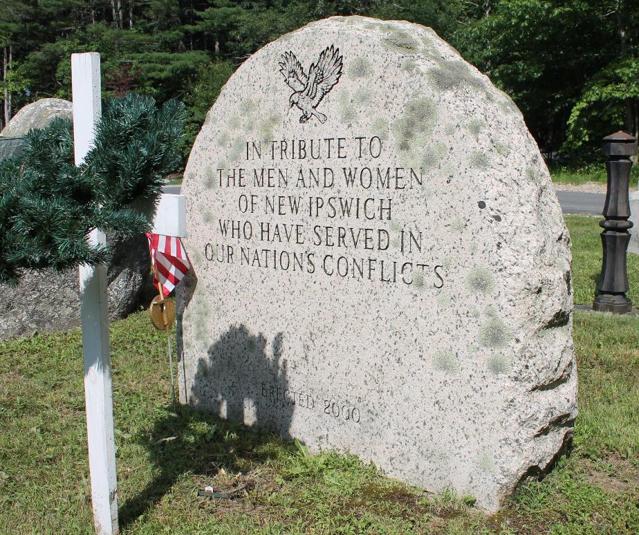 New Ipswich New Hampshire Veterans Memorial