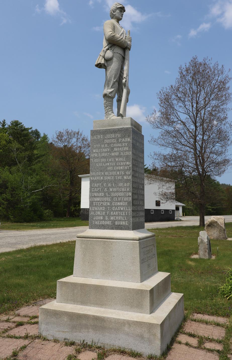 Warren NH Civil War Memorial