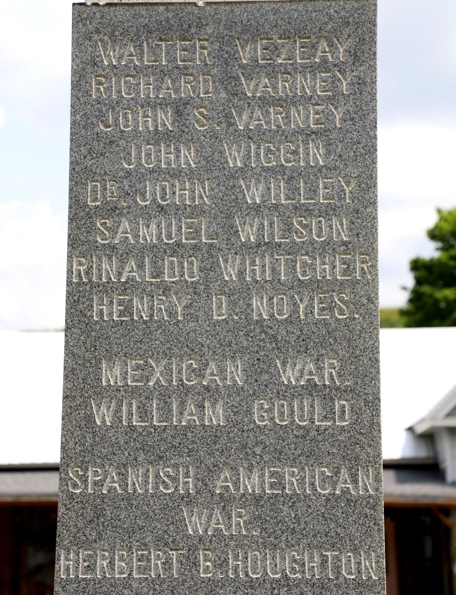 Warren NH Civil War Memorial